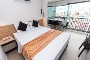 Piscina, academia, AC ,cama Queen|Brazilian Corner